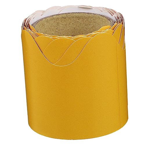 HOMSFOU Randdekorpapier durchsage ankündigung Schulanfang bürodeko Klassenzimmer- -Grenzen Grenzen der Anzeigetafel zubehör Klassenzimmerdekoration Whiteboard- Papierstau Yellow HOMSFOU Randdekorpapier durchsage ankündigung Schulanfang bürodeko Klassenzimmer- -Grenzen Grenzen der Anzeigetafel zubehör Klassenzimmerdekoration Whiteboard- Papierstau Yellow von HOMSFOU