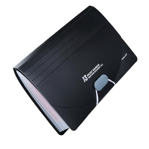 HOMSFOU Rechnung Ordner Dateiordner-organizer Dateiordner Erweiterbar Dokumenttasche Akkordeonordner Aus Kunststoff Coupon-quittungsorganisator Aktenordner Black Pp HOMSFOU Rechnung Ordner Dateiordner-organizer Dateiordner Erweiterbar Dokumenttasche Akkordeonordner Aus Kunststoff Coupon-quittungsorganisator Aktenordner Black Pp von HOMSFOU