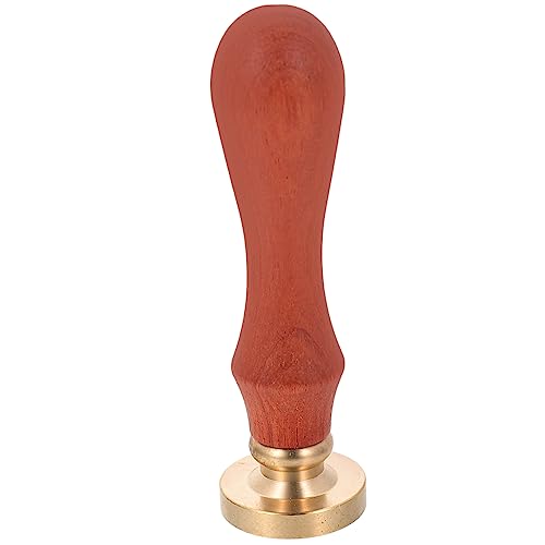 HOMSFOU Retro Wachsiegel Stempel Mit Abnehmbarem Kupferkopf Dekorativer Siegelstempel Für Geschenkpapiere Einladungskarten Und Sammelalben Holzgriff HOMSFOU Retro Wachsiegel Stempel Mit Abnehmbarem Kupferkopf Dekorativer Siegelstempel Für Geschenkpapiere Einladungskarten Und Sammelalben Holzgriff von HOMSFOU