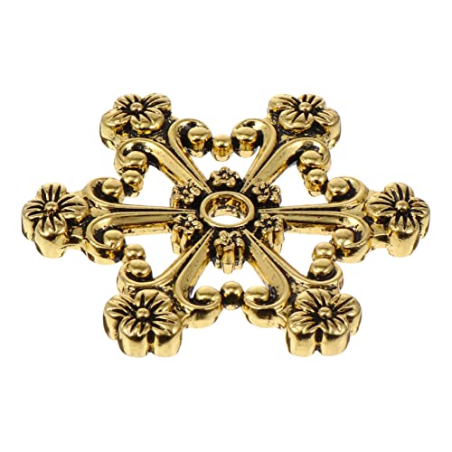 HOMSFOU Retro Winding Plate Zinklegierung Nähgarn Wickelplatte für Diy Nähzubehör zur Aufbewahrung von Stickgarn Platzsparend und Langlebig von HOMSFOU