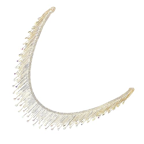 HOMSFOU Rhinestone Chain Applique Ab Farbverlauf Wassertröpfchen Quaste Diy Schmuck zum Aufnähen für Kleidung Abendkleider Hüte Gürtel Vielseitige Dekoration HOMSFOU Rhinestone Chain Applique Ab Farbverlauf Wassertröpfchen Quaste Diy Schmuck zum Aufnähen für Kleidung Abendkleider Hüte Gürtel Vielseitige Dekoration von HOMSFOU