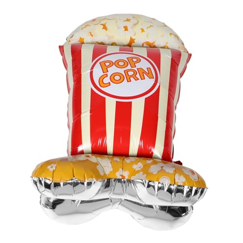 HOMSFOU Riesiger Aufblasbarer Popcornballon Folienballon für Kindergeburtstag Wiederverwendbar Langlebig Einfach zu Befüllen als Movie Night Fotorequisite und Partydekoration HOMSFOU Riesiger Aufblasbarer Popcornballon Folienballon für Kindergeburtstag Wiederverwendbar Langlebig Einfach zu Befüllen als Movie Night Fotorequisite und Partydekoration von HOMSFOU