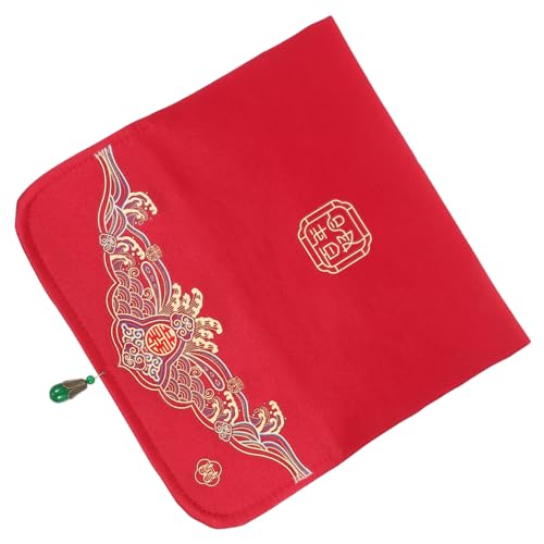 HOMSFOU Roter Umschlag für Chinesische Hochzeiten Glücksgeldumschlag Langlebig und Hochzeitsgeschenke und Festliche Anlässe Traditioneller von HOMSFOU