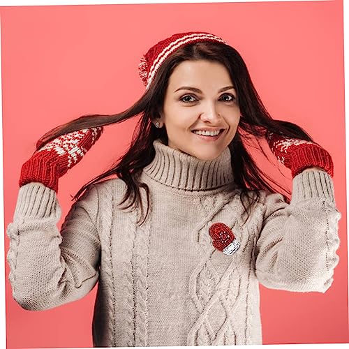 HOMSFOU Rotes Weihnachts Applikations Patch aus Strapazierfähigem Bestickt zum Aufbügeln Dekorativ für Kleidung Taschen Hüte für Casual und Kinderbekleidung Festlicher Look HOMSFOU Rotes Weihnachts Applikations Patch aus Strapazierfähigem Bestickt zum Aufbügeln Dekorativ für Kleidung Taschen Hüte für Casual und Kinderbekleidung Festlicher Look von HOMSFOU
