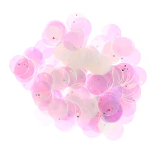HOMSFOU Runde Pailletten für Diy Bastelarbeiten Packung Leicht zu Verarbeiten Langlebige und Farbenfrohe Dekoration für Kleidung und Handwerk von HOMSFOU