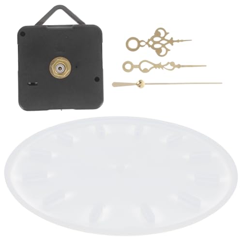 HOMSFOU Runde Silikon Uhrform DIY Gießform für Epoxidharz Wiederverwendbar Einfach zu Reinigen Inklusive Goldfarbener Zeiger Modisches Design Langlebig und Verschleißfest für HOMSFOU Runde Silikon Uhrform DIY Gießform für Epoxidharz Wiederverwendbar Einfach zu Reinigen Inklusive Goldfarbener Zeiger Modisches Design Langlebig und Verschleißfest für von HOMSFOU
