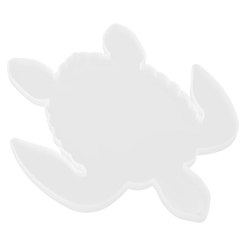HOMSFOU Schildkröten-Silikonform Kunsthandwerk Schlüssel Formen für Meeresschildkröten Heimdekoration Epoxidharz-Schmucktablettform Schalenformen für Epoxidharz Silikonformplatte Kieselgel von HOMSFOU