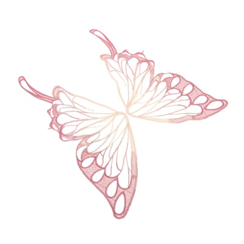HOMSFOU Schmetterlingsaufkleber Basteln Schmetterlinge Rosa Kleidung Insekten Bestickte Aufnäher Applikation Nähen Applikation Stoff Nähen Applikation Dekoration Schmetterling HOMSFOU Schmetterlingsaufkleber Basteln Schmetterlinge Rosa Kleidung Insekten Bestickte Aufnäher Applikation Nähen Applikation Stoff Nähen Applikation Dekoration Schmetterling von HOMSFOU