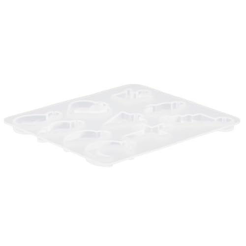 HOMSFOU Schmuck Anhänger Silikonform für Diy Ohrringe Flexible Silikon Gießform für Kronen Design für Basteln mit Familie und Freunden von HOMSFOU