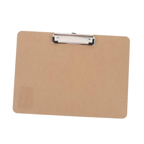 HOMSFOU Schreibtafel Aus Sperrholz Querformat Zwischenablage Skizzentafeln Zum Zeichnen Zwischenablagen Masse Klemmbretter Künstler-klemmbrett Hochleistungsklemme Mdf von HOMSFOU