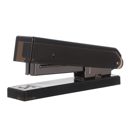 HOMSFOU Schwarzer Acryl Desktop Hefter Großformat Stabiler Manueller Büroklammerer für Dicke Dokumente Büro Schule Vielseitig Einsetzbar Langlebig und Einfach zu Bedienen HOMSFOU Schwarzer Acryl Desktop Hefter Großformat Stabiler Manueller Büroklammerer für Dicke Dokumente Büro Schule Vielseitig Einsetzbar Langlebig und Einfach zu Bedienen von HOMSFOU
