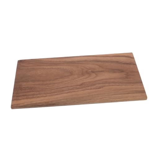 HOMSFOU Schwarzes Walnuss-holzblock Unbehandeltes Massivholz DIY Schnitzprojekt Holzbrett für Anfänger Vielseitiges Holzschnitzen und Handwerkszubehör von HOMSFOU