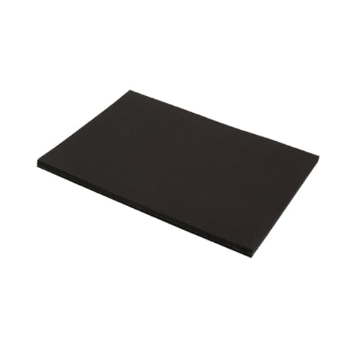 HOMSFOU Schwarzes bedruckbares farbiges faltbares DIY Bastelpapier für Schule Büro Schreiben Drucken Umschläge Herstellung von HOMSFOU