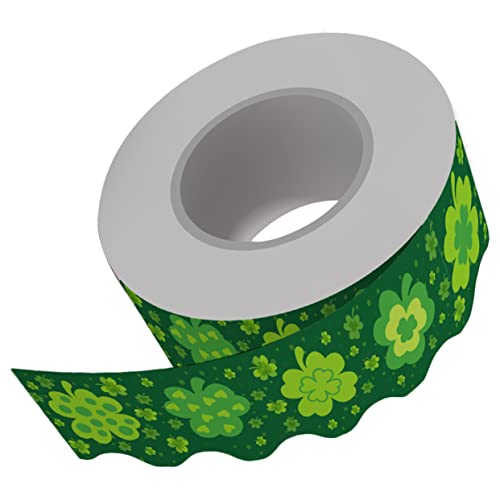 HOMSFOU Selbstklebende Bordüre für Pinnwand Irischer Kleeblatt für Frühlingsdekoration im Klassenzimmer für Patrick Day Feiern HOMSFOU Selbstklebende Bordüre für Pinnwand Irischer Kleeblatt für Frühlingsdekoration im Klassenzimmer für Patrick Day Feiern von HOMSFOU