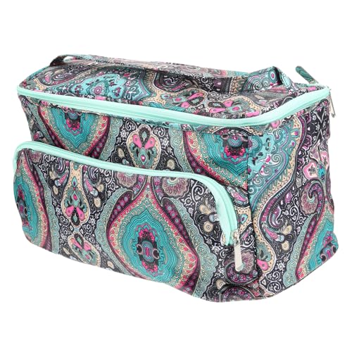 HOMSFOU Sewing Tool Organizer für Reisen Tragbare Strick und Häkeltasche mit Blumenmuster Große Kapazität Strapazierfähigem für Aufbewahrung von Nähtools und Toilettenartikeln HOMSFOU Sewing Tool Organizer für Reisen Tragbare Strick und Häkeltasche mit Blumenmuster Große Kapazität Strapazierfähigem für Aufbewahrung von Nähtools und Toilettenartikeln von HOMSFOU