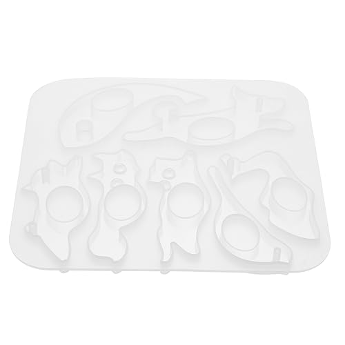 HOMSFOU Silikon DIY Buchseitenhalter Gießform mit Daumenring Lesezubehör für Kreative Bastelprojekte Langlebig Wiederverwendbar und Leicht zu Entformen für und Persönliche Designs von HOMSFOU