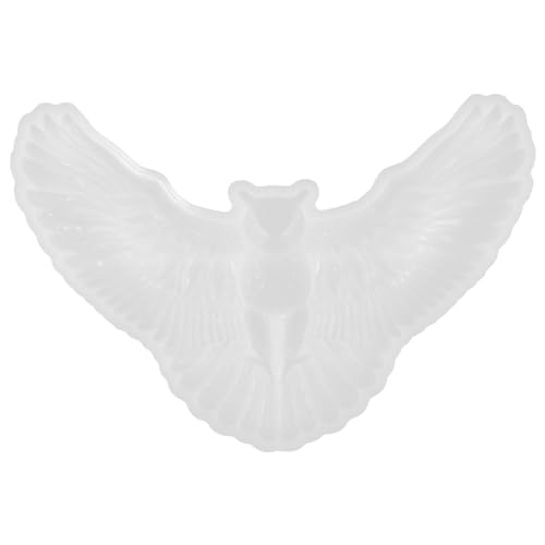 HOMSFOU Silikon Eule Gießform Flexible Epoxidharz Mould für Diy Dekorationen und Tischaccessoires Langlebig und Einfach zu Entformen für Kreative Bastelprojekte von HOMSFOU