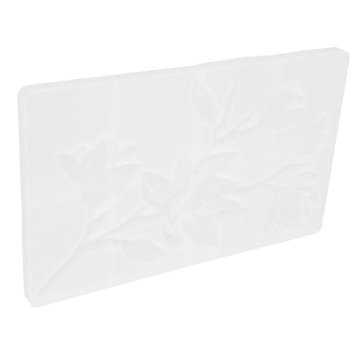 HOMSFOU Silikonblumenform für Epoxidharz DIY Gießform für Kunstvolle Blumenornamente Hohe Wiederverwendbar für Bastelprojekte und Heimdekoration Lotusdesign von HOMSFOU