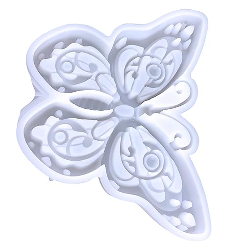 HOMSFOU Silikonform Schmetterling DIY Gießform Für Wanddekoration Flexible Und Geruchlose Silikonform Für Handarbeiten Geschenkidee Für Bastelfreunde von HOMSFOU