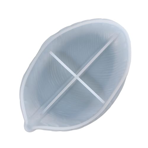 HOMSFOU Silikonform Tablett Blattform Reusable DIY Gießform für Schmuck Aufbewahrung Robust Bruchsicher Leicht Kompakt für Bastler Teens HOMSFOU Silikonform Tablett Blattform Reusable DIY Gießform für Schmuck Aufbewahrung Robust Bruchsicher Leicht Kompakt für Bastler Teens von HOMSFOU