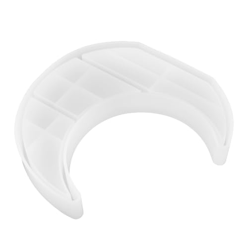 HOMSFOU Silikonform Tray für Schmuck Epoxidharz Gießform DIY Mond Design Flexibles und Sicheres Material für Bastelprojekte und Dekorationen für und Anlässe von HOMSFOU