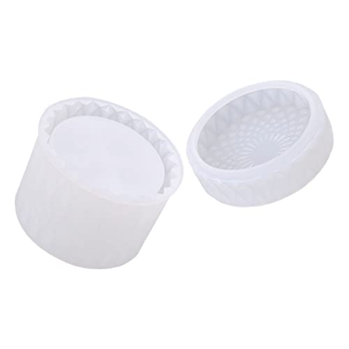 HOMSFOU Silikonform für Aufbewahrungsboxen Diy Silikonmould für Schmuck Kosmetik Kleine Box Gießform Praktisch Langlebig für Kreative Bastelprojekte von HOMSFOU