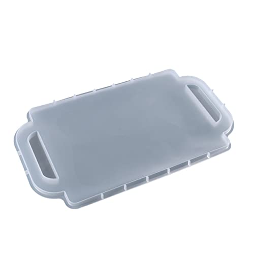 HOMSFOU Silikonform für DIY Teetassen Tablett Rechteckige Gießform mit Doppelgriffen für Fruchtschalen und Snacks Leicht zu Entformen und Wiederverwendbar HOMSFOU Silikonform für DIY Teetassen Tablett Rechteckige Gießform mit Doppelgriffen für Fruchtschalen und Snacks Leicht zu Entformen und Wiederverwendbar von HOMSFOU
