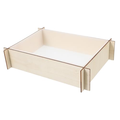 HOMSFOU Silikonform für Diy Projekte Rechteckige Gießform für Epoxidharz Flexible und Wiederverwendbare Silikonform für Untersetzer und Dekoration für Handwerksarbeiten und Designs von HOMSFOU