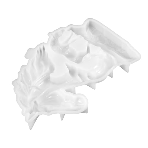 HOMSFOU Silikonform für Epoxidharz Pferdeform Gießform für Diy Handwerk Wiederverwendbare Silikonform für Tischdekoration Langlebig und Leicht zu Entformen von HOMSFOU