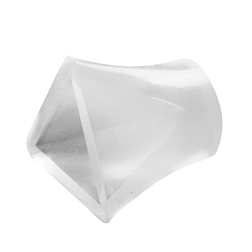 HOMSFOU Silikonform für Harz Gießen Dreieckige Pyramide Wiederverwendbare Gießform für Schmuck Kerzen und Deko für Diy Handwerksprojekte von HOMSFOU