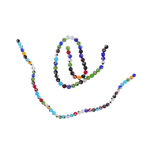 HOMSFOU Simulation Augenperlen Bunte Glasperlen zum Auffädeln für Diy Schmuckherstellung Spacer Perlen Bastelperlen für Armbänder und Halsketten HOMSFOU Simulation Augenperlen Bunte Glasperlen zum Auffädeln für Diy Schmuckherstellung Spacer Perlen Bastelperlen für Armbänder und Halsketten von HOMSFOU