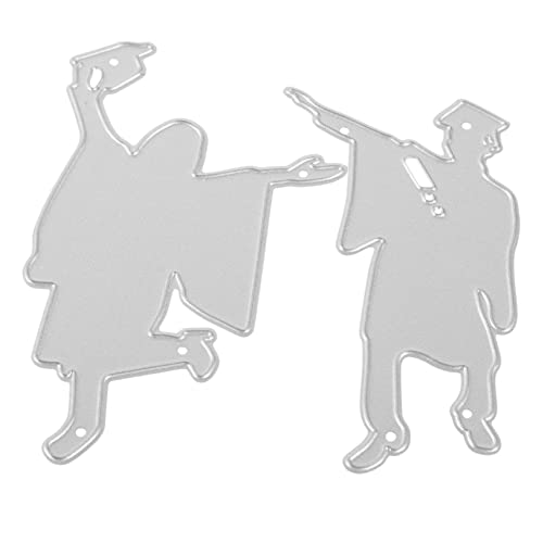 HOMSFOU Stanzform Abschluss Schnitte gestanzte Formen Schneiden Prägewerkzeug zur Papierherstellung Metallformen zum Basteln Stahl mit hohem Kohlenstoffgehalt Silver von HOMSFOU