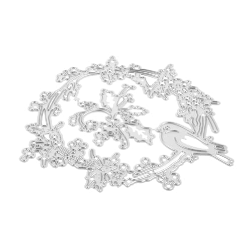 HOMSFOU Stanzform Stanzteile aus Metall Blumenschablonen für die Kartengestaltung Kohlenstoffstahl Weiß von HOMSFOU