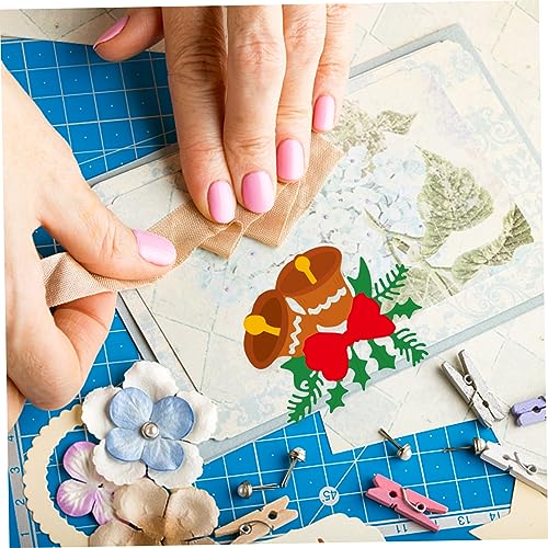 HOMSFOU Stanzschablone Weihnachtsglocke aus Hochkohlenstoffstahl Robuste DIY Stanzform für Scrapbooking Wiederverwendbar Präzises Schneiden für Karten Geschenkdekoration Basteln HOMSFOU Stanzschablone Weihnachtsglocke aus Hochkohlenstoffstahl Robuste DIY Stanzform für Scrapbooking Wiederverwendbar Präzises Schneiden für Karten Geschenkdekoration Basteln von HOMSFOU