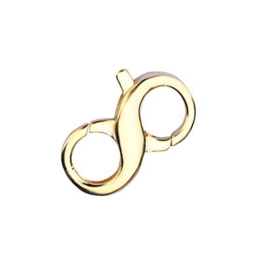 HOMSFOU Sterling Doppelöffnungs Karabiner Verschluss für Diy Schmuckherstellung Armband und Halskettenverschluss für Projekte und Designs HOMSFOU Sterling Doppelöffnungs Karabiner Verschluss für Diy Schmuckherstellung Armband und Halskettenverschluss für Projekte und Designs von HOMSFOU