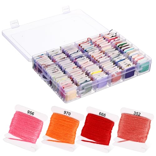 HOMSFOU Stickereikabel Faden Stickgarn Bestickt Farbe Fäden Mannschaft Bunt Rosa Stoff Garn Für Armbänder Pastell Stich Farbig Blau Sticken Befestigen Braun Ägyptische Baumwolle von HOMSFOU