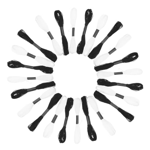 HOMSFOU Stickgarn Kreuzstich Fadenpackung für DIY Freundschaftsbänder Schmuckherstellung und Handarbeiten von HOMSFOU