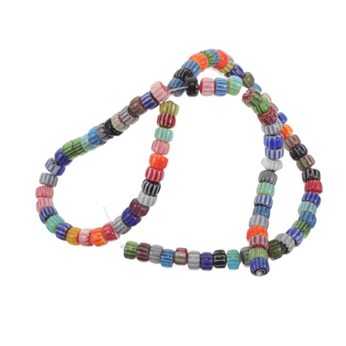 HOMSFOU Strang Bunte Glasperlen Gemischte Kürbis-charms für Basteln Mehrfarbige Lose Perlen Geeignet für Armband Halskettenherstellung DIY Schmuck Spacer Perlen HOMSFOU Strang Bunte Glasperlen Gemischte Kürbis-charms für Basteln Mehrfarbige Lose Perlen Geeignet für Armband Halskettenherstellung DIY Schmuck Spacer Perlen von HOMSFOU