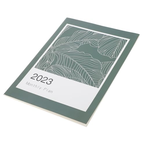 HOMSFOU Studienplaner Waldgrün Effizienter Notizblock für Termine To Do Listen und Zeitmanagement für Schule und Studium von HOMSFOU