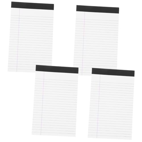 HOMSFOU Teiliges Legal Pad Abreißbare Notizblöcke mit breitem Raster Praktisches Memo und Zeitplan Notizbuch für Büro Schule und Zuhause Langlebige Schreibblöcke für To Do Listen und von HOMSFOU