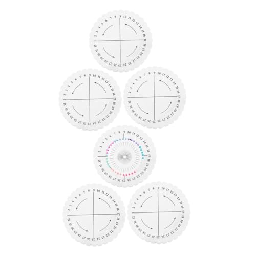 HOMSFOU Teiliges Rundes Webwerkzeug Schaumstoff-blocking-boards und Positionierungsnadeln für Makramee Armbandherstellung Handgefertigte Ergonomische Webscheibe für Anfänger und Profis von HOMSFOU