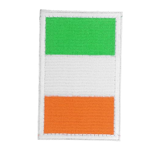 HOMSFOU Tiere Gestickte Aufnäher Irland-patch Irland-aufkleber Jackenflicken Für Herren Gestickte Applikationen Flicken Für Bekleidung Aufnäher Für Kleidung Rucksack-patches Nylon von HOMSFOU