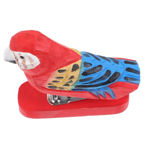 HOMSFOU Tierhefter aus Holz Lustiger Tier Stapler Form Tierfigur Kreatives Schreibtischzubehör für Büro und Zuhause für Erwachsene Stabil und Langlebig von HOMSFOU