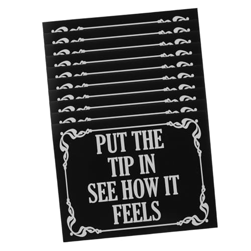 HOMSFOU Tipps Tipps Aufkleber Etiketten Für Lebensmittelbehälter Glassiegelaufkleber Keine Steuer Auf Trinkgeldaufkleber Lebensmittelbehälteretiketten Glasetiketten Greifband Black Pvc HOMSFOU Tipps Tipps Aufkleber Etiketten Für Lebensmittelbehälter Glassiegelaufkleber Keine Steuer Auf Trinkgeldaufkleber Lebensmittelbehälteretiketten Glasetiketten Greifband Black Pvc von HOMSFOU