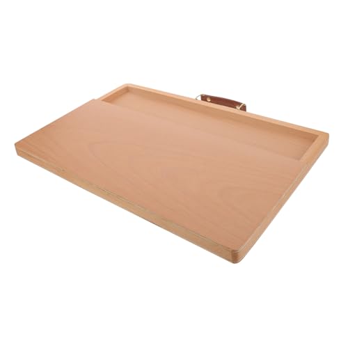HOMSFOU Tragbares Zeichenbrett Doodle-Board Zeichenzubehör Zeichenbrett für Künstler Skizze Zeichenbrett Kunsttafel zum Zeichnen und Malen Malbrett Künstler-Zeichenbrett hölzern HOMSFOU Tragbares Zeichenbrett Doodle-Board Zeichenzubehör Zeichenbrett für Künstler Skizze Zeichenbrett Kunsttafel zum Zeichnen und Malen Malbrett Künstler-Zeichenbrett hölzern von HOMSFOU