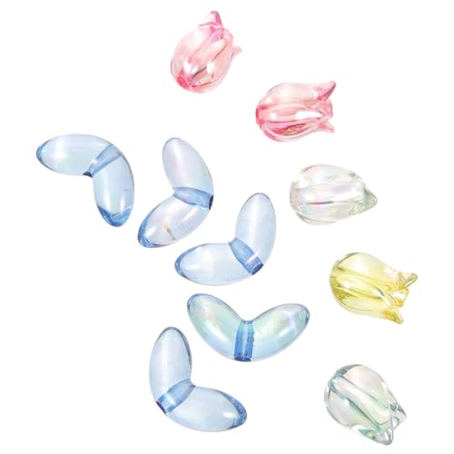 HOMSFOU Transparent Tulip Perlen für Diy Schmuck Bunte Blüten Blaue für Armbänder und Handyketten Bastelmaterialien HOMSFOU Transparent Tulip Perlen für Diy Schmuck Bunte Blüten Blaue für Armbänder und Handyketten Bastelmaterialien von HOMSFOU