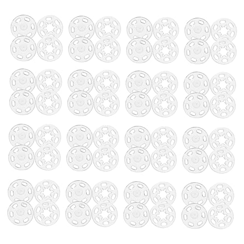 HOMSFOU Transparente Druckknöpfe Unsichtbare Kunststoffknöpfe für Kleidung À für Diy Mode und Nähprojekte Langlebig und Einfach zu Befestigen HOMSFOU Transparente Druckknöpfe Unsichtbare Kunststoffknöpfe für Kleidung À für Diy Mode und Nähprojekte Langlebig und Einfach zu Befestigen von HOMSFOU