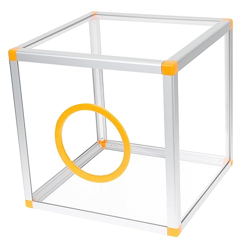 HOMSFOU Transparente Lotteriebox aus Acryl und Spendenbox für Hochzeiten und Unternehmensveranstaltungen Große Kapazität für Tickets und Lose von HOMSFOU