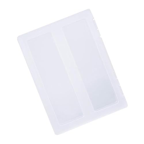 HOMSFOU Transparente Tragbare Aufbewahrungsbox für Dokumente aus Dickem Robuster Mobiler Aktenordner für Büro und Zuhause Platzsparender Datei Organizer mit Stabilem Design von HOMSFOU
