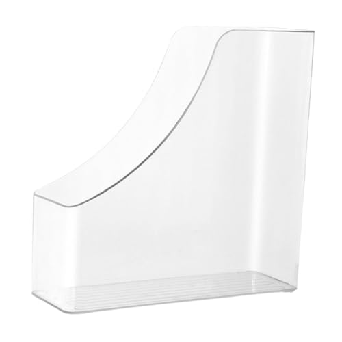 HOMSFOU Transparenter Dokumentenhalter Stehsammler mit Großem Fassungsvermögen Platzsparender Vertikaler Schreibtisch Organizer für Büro Schule Home Office HOMSFOU Transparenter Dokumentenhalter Stehsammler mit Großem Fassungsvermögen Platzsparender Vertikaler Schreibtisch Organizer für Büro Schule Home Office von HOMSFOU